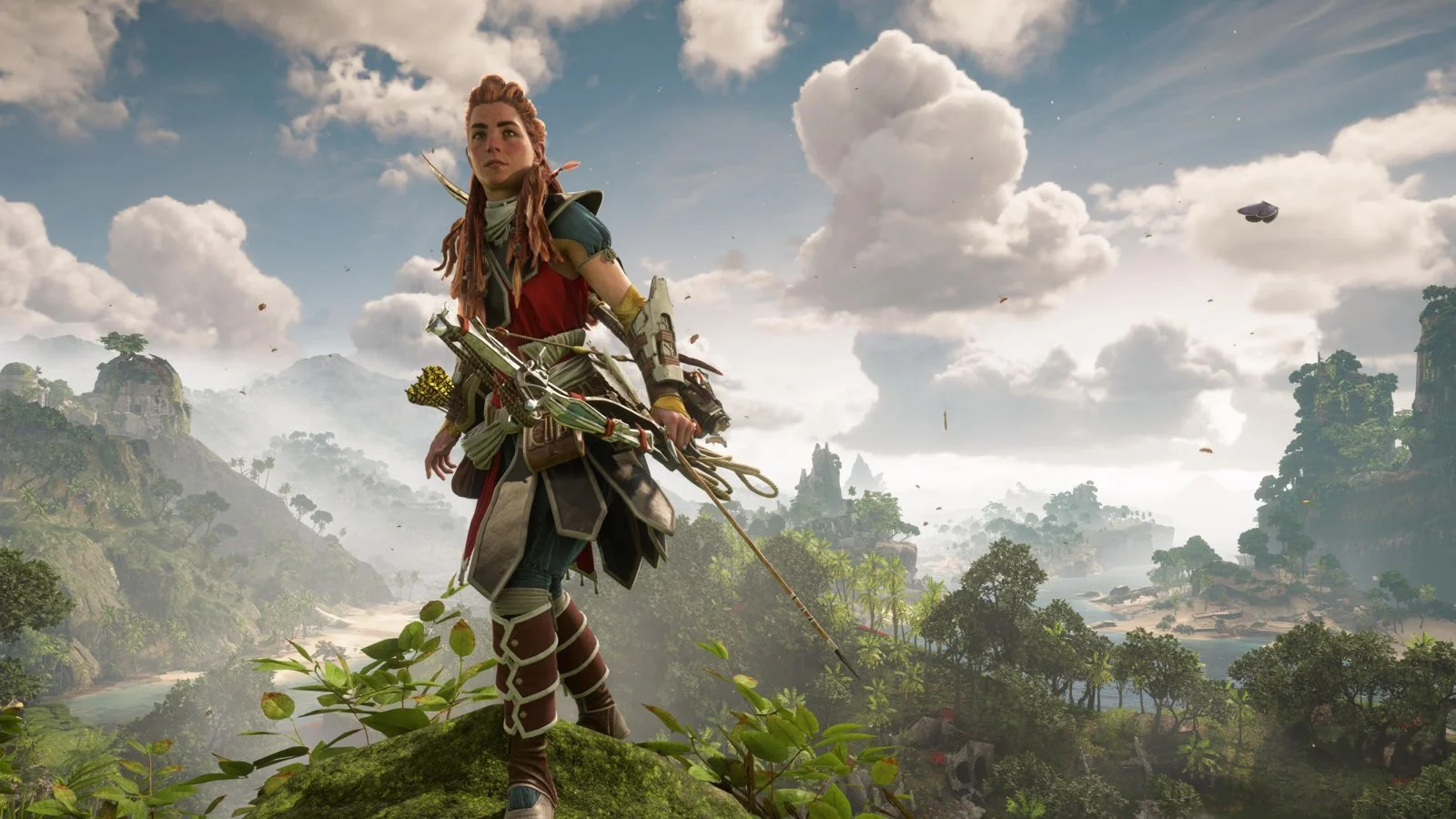 Aloy at Horizon zero dawn