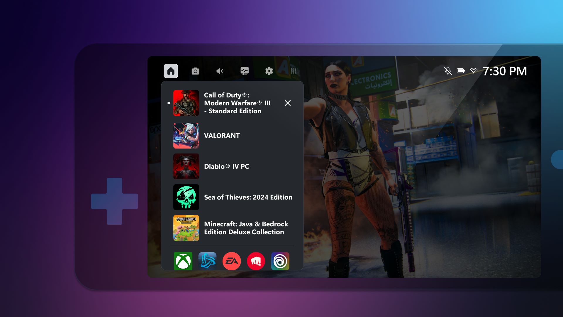 gamebar