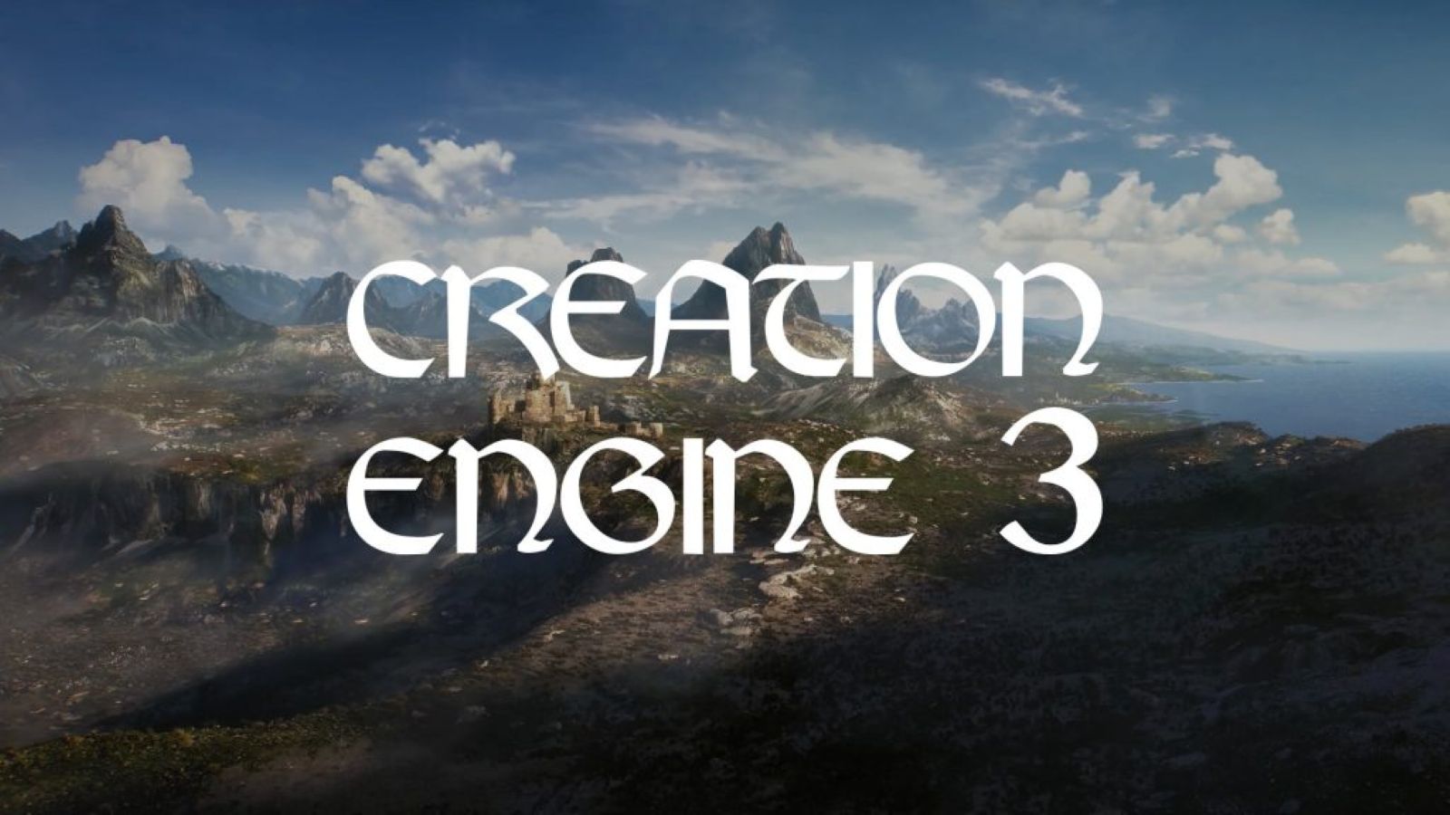 Creation engine 3 elders scroll