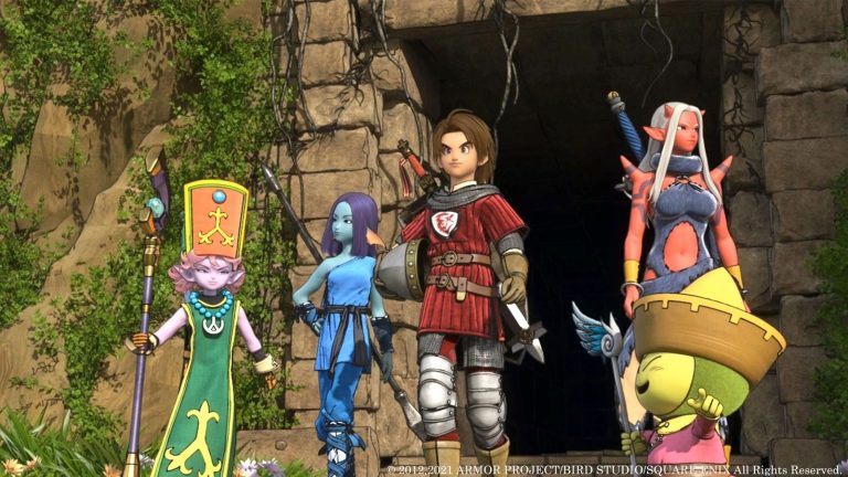 Dragon Quest X in game scene