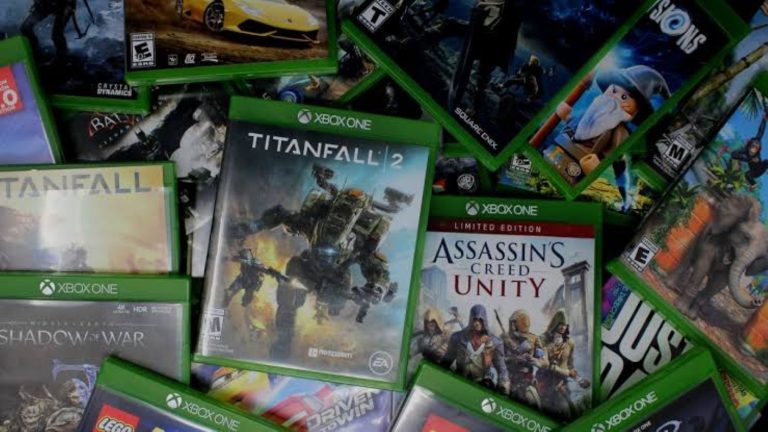 Xbox physical games digital