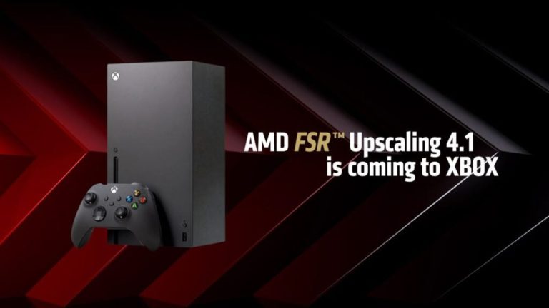 AMD FSR 4.1 Xbox